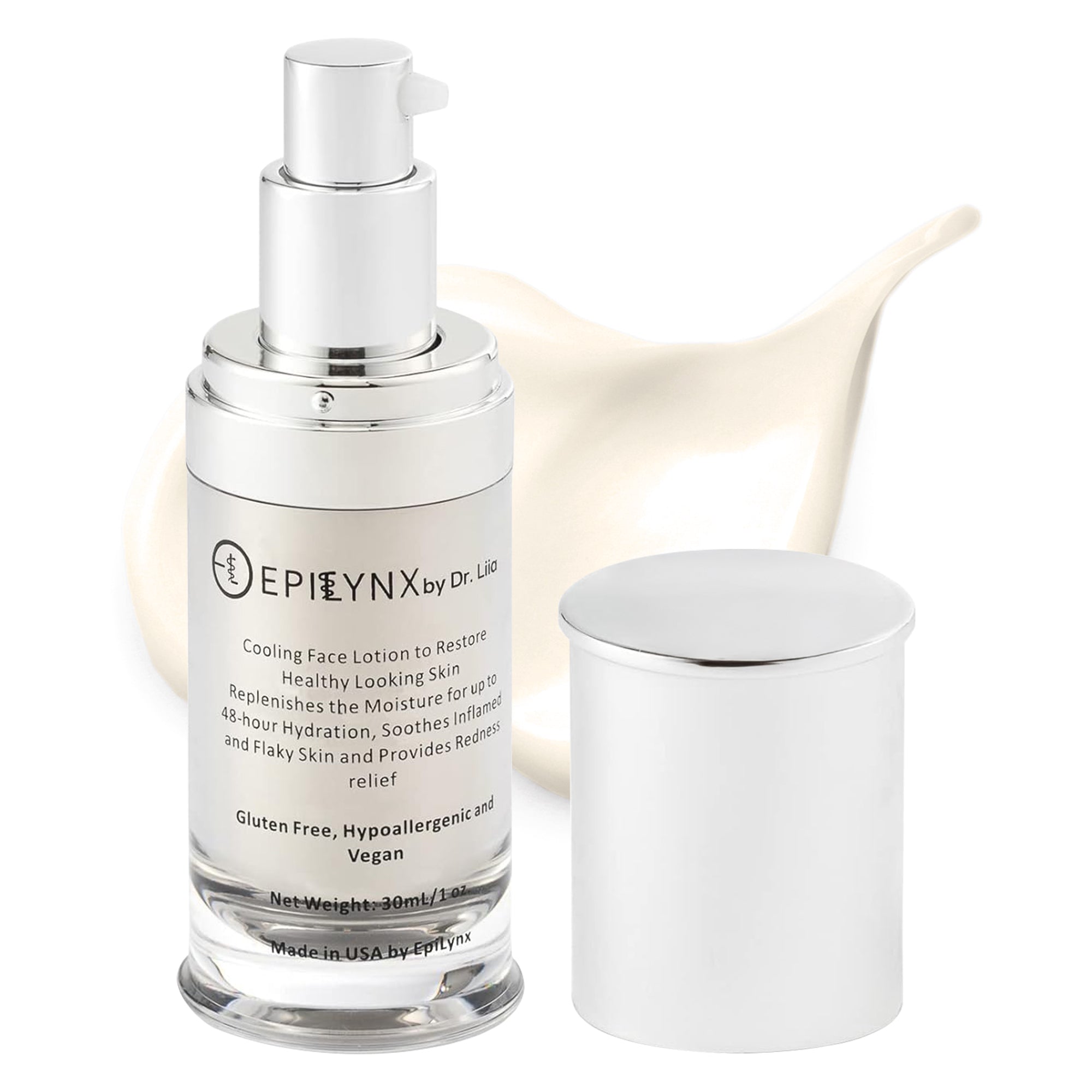 Lightweight Face Moisturizer for Sensitive & Dry Skin – Calming & Hydrating