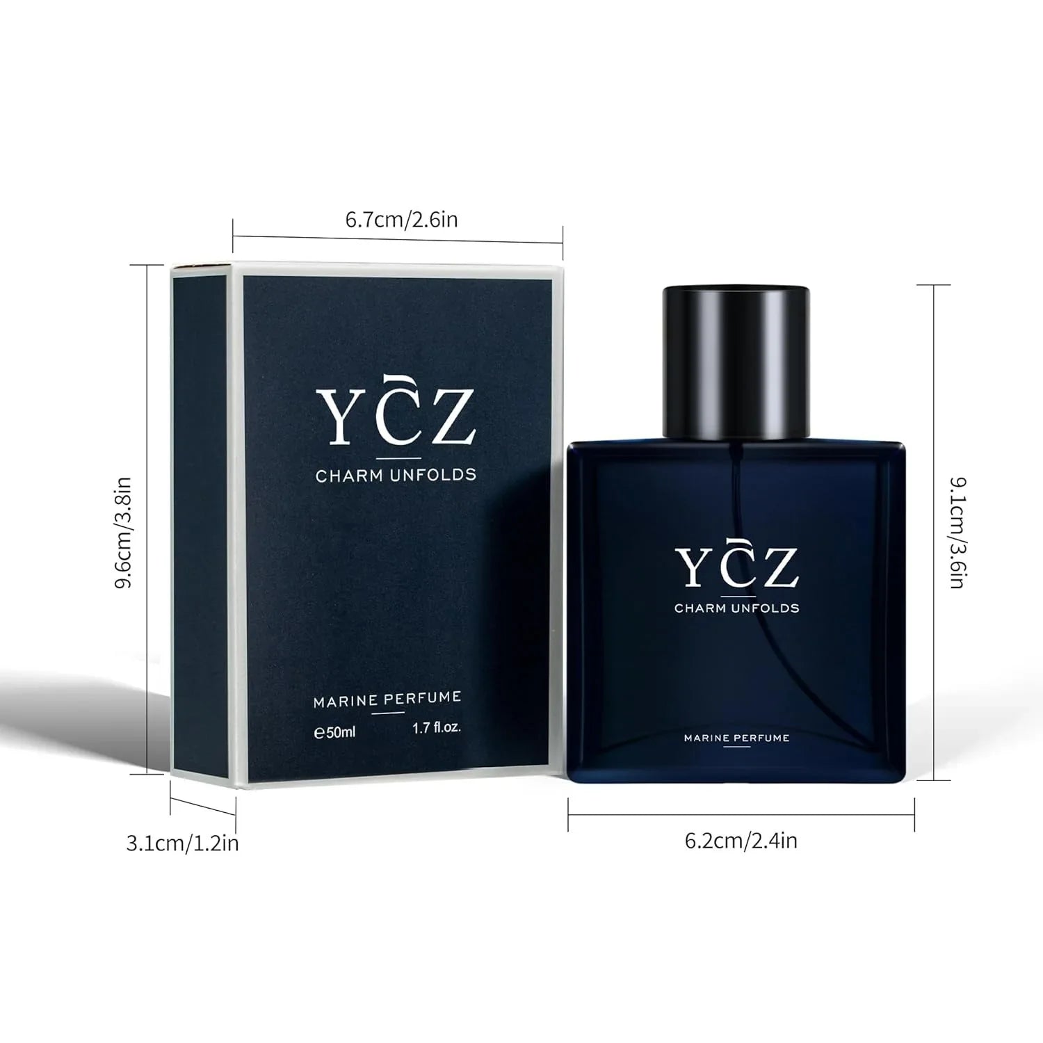 YCZ Midnight Marine Eau De Parfum 50ml Unisex